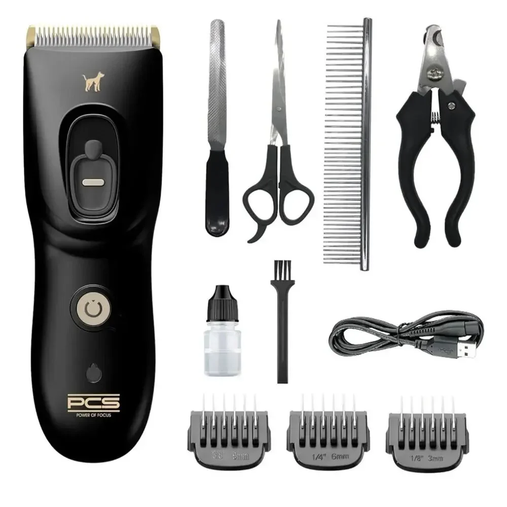 Pcs Pet Clippers with Detachable Blades, Quiet, Powerful, Cordless, Nails Clip